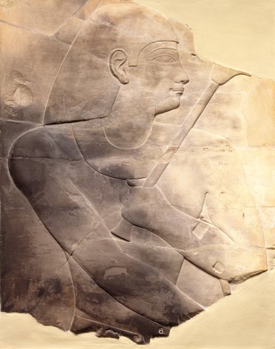 Relief of a High Official, Possibly from Thebes by Late Period Egyptian